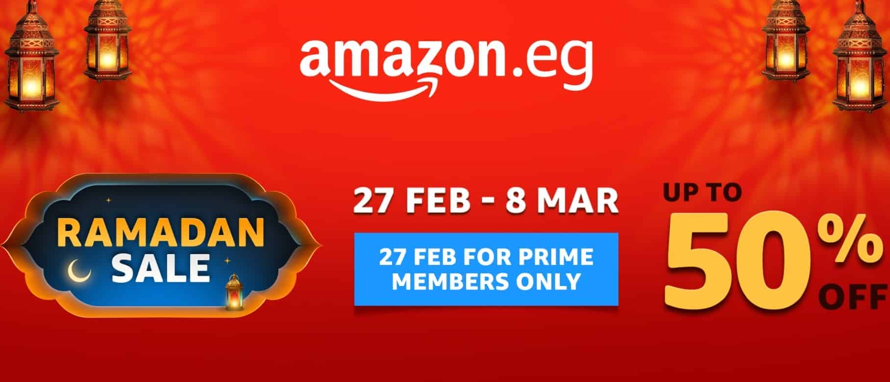 Amazon Egypt offers 0% installment plans with valU, CIB, Banque Misr before Ramadan

